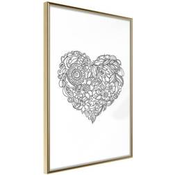 Arkiio Affisch Ethnic Heart [Poster] 30x45 Poster